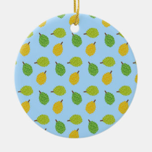 blauw durans keramisch ornament