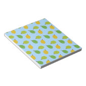 blauw durans notitieblok (Schuin)