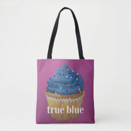 Blauw - echt blauw tote bag