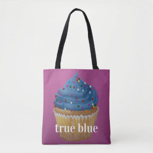 Blauw - echt blauw tote bag