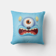 Blauw Eenogig Monster