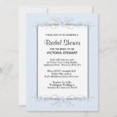 Blauw eenvoud-Vrijgezellenfeest Kaart (Voorkant)