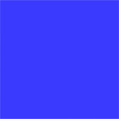 Blauw (effen kleur) sticker (Voorkant)