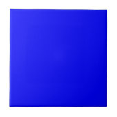 Blauw (effen kleur) tegeltje (Voorkant)