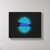 Blauw Ei Canvas Afdruk (Voorkant)