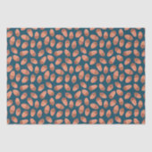 Blauw Eikel patroon Tissuepapier (Voorkant)