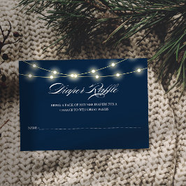 Blauw Elegant Minimalistisch Baby shower Luier Raf Informatiekaartje