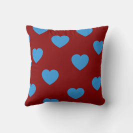 Blauw Elegant Schattig Knus Modern Romantisch Chic Kussen