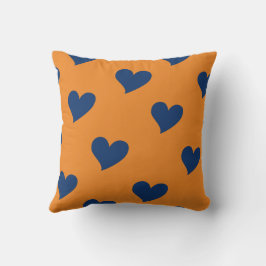 Blauw Elegant Schattige Gezellig Modern Romantisch Kussen