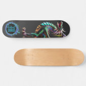 *~* Blauw Element AP88 Elementaire Dragon Fierce Persoonlijk Skateboard (Horizontaal)