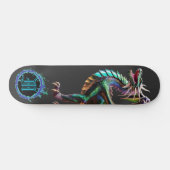 *~* Blauw Element AP88 Elementaire Dragon Fierce Persoonlijk Skateboard (Horizontaal)