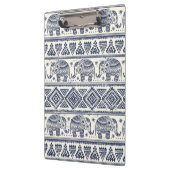 Blauw Elephant Patroon Klembord (Links)