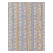 Blauw Elephant Tribal Patroon Tafelkleed (Voorkant)