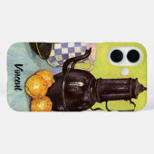 Blauw Emaille Koffiepot door Vincent van Gogh Case-Mate iPhone Case (Achterkant (horizontaal))