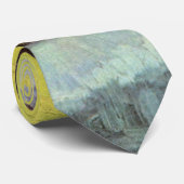 Blauw emaillekoffiepot door Vincent van Gogh Stropdas (Opgerold)