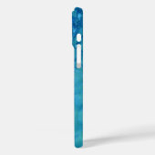 Blauw en Aqua Glas in lood Case-Mate iPhone Case (Achterkant / Links)