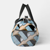 Blauw en Beige Abstract Plunjezak (Rechts)