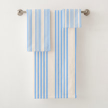 Blauw en beige vijf strips