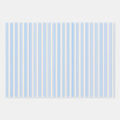 Blauw en beige vijf strips inpakpapier vel (Voorkant 3)