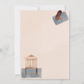 Blauw en Bourgogne Kaart (Achterkant)