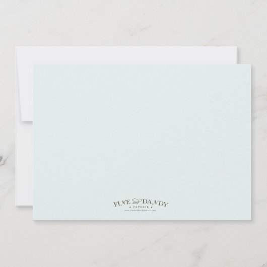 BLAUW- EN BROEIHOOGKROSS | BAPTISME-INVITATIE KAART (Achterkant)