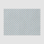 Blauw en bruin klassiek argylepatroon tissuepapier (Voorkant)