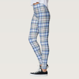 Blauw en buisje leggings