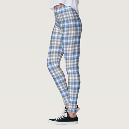 Blauw en buisje leggings (Links)