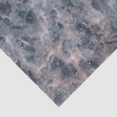 Blauw en dubbelzinnig Roos Roze Abstracte Waterver Tissuepapier (Detail)