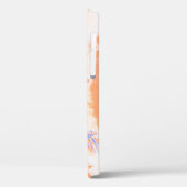 BLAUW EN GEEL ABSTRACTE VERF Case-Mate iPhone CASE (Achterkant / Links)