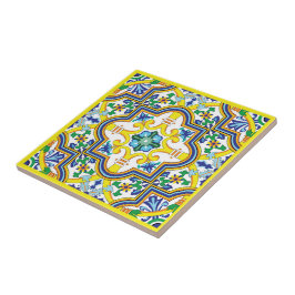 💛 💙 blauw en geel Azulejos Tegeltje