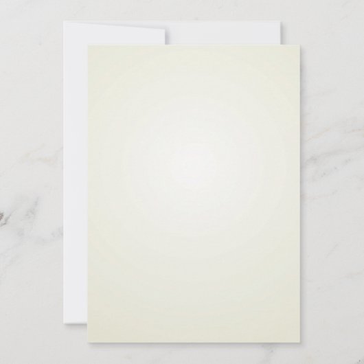 BLAUW EN GEEL BIRDCAGES BRIDAL SHOWER INVITATIE KAART (Achterkant)