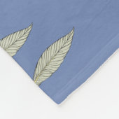 Blauw en Geel Droomvangers Fleece Deken (Hoek)