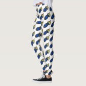 BLAUW EN GEEL FOOTBALL LEGGINGS (Links)