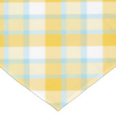 Blauw en geel geplakt tafelkleed – Spring Picnic G (Gekanteld)