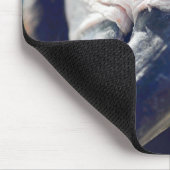 Blauw en geel Macaw Face sluiten Mousepad dicht Muismat (Hoek)