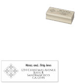 Blauw en geel Portugese tegels Rubberstempel (Gestempeld)