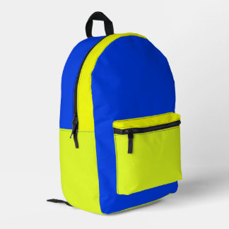 Blauw en Geel Rugzak