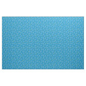 Blauw en geel vallende ster stof per meter (Yard (91,4 cm))
