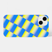 Blauw en geel verloop Oekraïne Geïnspireerd iPhone Hoesje (Achterkant horizontaal)