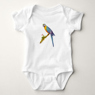 Blauw en geel zijn, illustratie romper