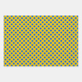 Blauw- en geelcadeaupapier, vlag Oekraïne Inpakpapier Vel (Voorkant 2)