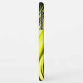 Blauw en Goud Abstract Zijde en Satijnbroodjes Case-Mate iPhone Case (Achterkant/links)