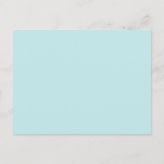 Blauw en Goud Baby shower Juiste Prijs Spel Uitnodiging Briefkaart (Achterkant)