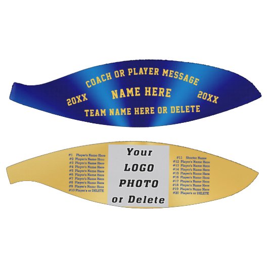 Blauw en goud, beste cadeautjes voor Basketball Co Basketbal (Panelen)