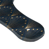 Blauw En Goud Deco Patroon Snijplank (Hoek)