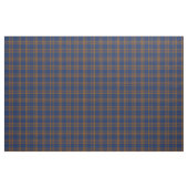 Blauw en goud geruit stof (Fat Quarter)