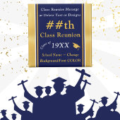 Blauw en Goud, Goedkope Geschenken van de Klassenr Magneet