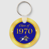 Blauw en Goud, Klasse van 1970 Reünie, Favors Sleutelhanger (Achterkant)