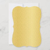 Blauw en Goud Sparkle Lights Retirement Party Kaart (Achterkant)